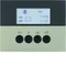 KNX RF QUICKLINK K.5 Zeitschaltuhr aus lackiertem Edelstahl