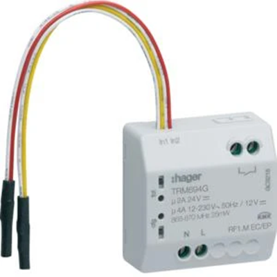 KNX RF quicklink potential-free switching output 1x + potential-free input 2x