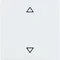 KNX RF QUICKLINK Q.1/Q.3 Blind button for blind controllers, white