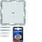 KNX RF QUICKLINK Q.1/Q.3 Pulsador radio 1 vía plano blanco