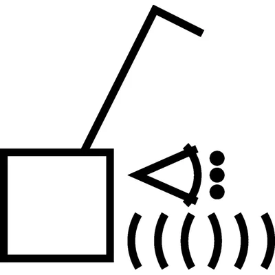 KNX RF QUICKLINK S.1 Czujnik ruchu komfort 2,2m kremowy połysk