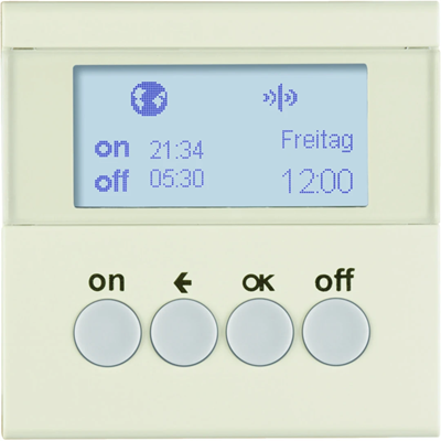 KNX RF QUICKLINK S.1 Łącznik czasowy kremowy połysk