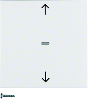 KNX RF QUICKLINK S.1/B.3/B.7 Bouton de store pour contrôleur de store et mécanisme d'alimentation blanc