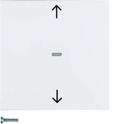 KNX RF QUICKLINK S.1/B.3/B.7 Bouton de store pour contrôleur de store et mécanisme d'alimentation blanc
