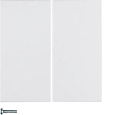 KNX RF QUICKLINK S.1/B.3/B.7 Bouton-poussoir 2 voies blanc mat