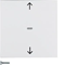 KNX RF QUICKLINK S.1/B.3/B.7 Jalousietaster für Jalousiesteuerung und Stromversorgungsmechanismus weiß