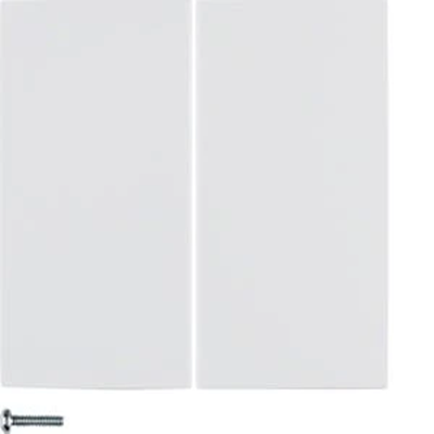 KNX RF QUICKLINK S.1/B.3/B.7 Pulsador doble blanco brillante