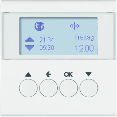 KNX RF QUICKLINK S.1/B.3/B.7 Сліпий таймер матовий білий