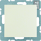 KNX SYSTEM B.SQUARE CO2 sensor with humidity measurement and temperature controller cream gloss