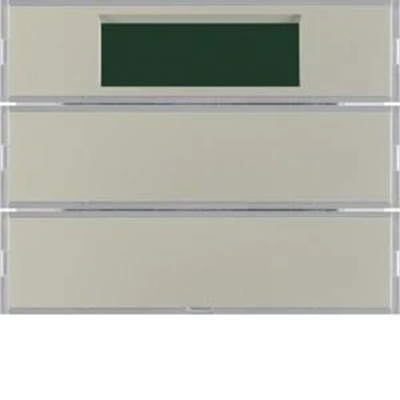 KNX SYSTEM K.1/K.5 Double button with temperature regulator and display