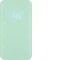 KNX SYSTEM R.1 3-fold touch sensor with temperature regulator glass white
