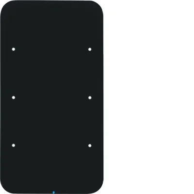 KNX SYSTEM R.1 Capteur tactile triple confort verre noir