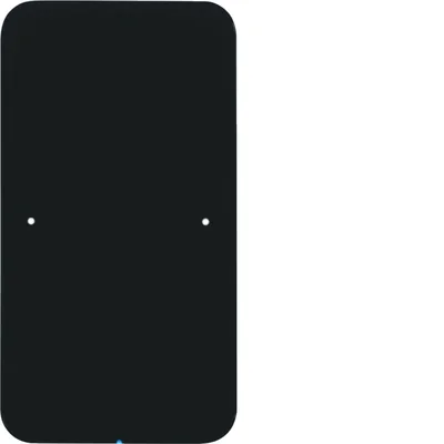 KNX SYSTEM R.1 Sensor dotykowy 1-krotny komfort szkło czarny