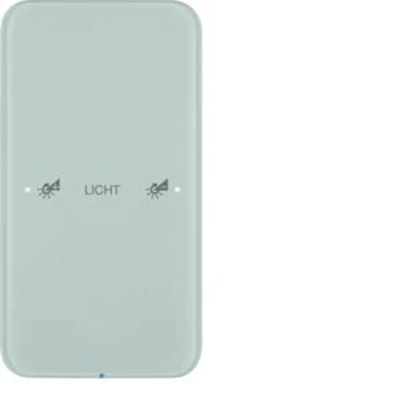 KNX SYSTEM R.1 Touch sensor 1-way configurable glass white