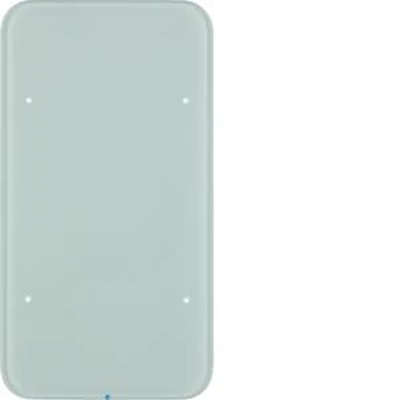 KNX SYSTEM R.1 Touch sensor 2-fold comfort glass white