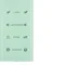 KNX SYSTEM R.3 capteur tactile quadruple configurable verre blanc