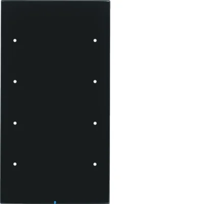 KNX SYSTEM R.3 Tastsensor 4-fach Komfortglas schwarz