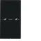 KNX SYSTEM R.3 Touch sensor 1-way configurable glass black