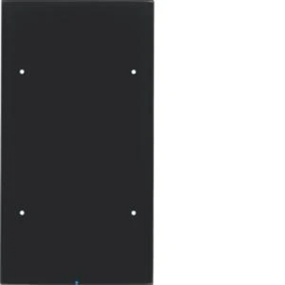 KNX SYSTEM R.3 Touch sensor 2-fold comfort glass black