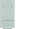 KNX SYSTEM R.3 Touch sensor 2-fold configurable glass white