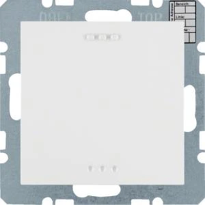 KNX SYSTEM S.1/B.3/B.7 CO2 sensor with humidity measurement and temperature controller matt white