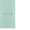 KNX TS Glass touch sensor 1-way configurable aluminum glass