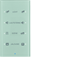KNX TS Glass touch sensor 4-way configurable aluminum glass