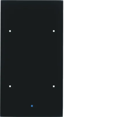 KNX TS Sensor verre tactile double verre confort noir