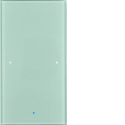 KNX TS Sensore touch in vetro 1 volta comfort vetro alluminio