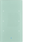 KNX TS Sensore touch in vetro 3 volte comfort vetro alluminio