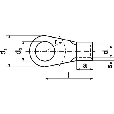 KOA 6 - 16 ring terminal