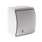 KOALA Bell switch n/t IP44 grey