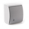 KOALA Bell switch n/t IP44 grey/graphite