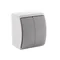KOALA Bougeoir connecteur n/t IP44 gris/graphite