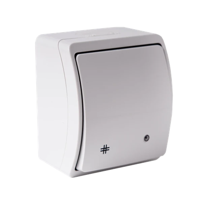 KOALA Connecteur croisé lumineux n/t IP44 gris