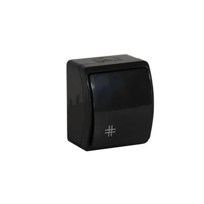 KOALA Cross connector IP44 black