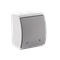 KOALA Illuminated stair switch n/t IP44 grey/graphite