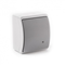 KOALA Illuminated unipolar switch n/t IP44 grey/graphite