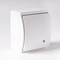 KOALA Illuminated unipolar switch n/t IP44 white