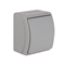 KOALA Interrupteur unipolaire n/t IP44 gris