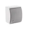 KOALA Interruttore per scale n/t IP44 cenere/grafite