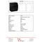 KOALA Light switch IP44 black