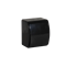 KOALA Single-pole surface-mounted IP44 black switch