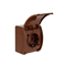 KOALA Single socket (2P+E) schuko n/t IP44 brown with a flap brown