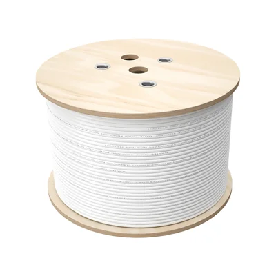 Koaxialkabel RG6, B2ca, LSOH Trishield 75 Ohm, A++ 120 dB, 1,02/4,55/7,06 FireHardy 500 m ALANTEC