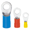 KOE 4-2.5 ring terminal insulated blue