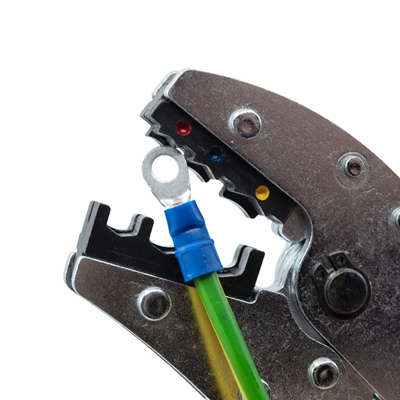 KOE 4-2.5 ring terminal insulated blue