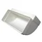 Kolanko pionowe 120x60mm 90° białe