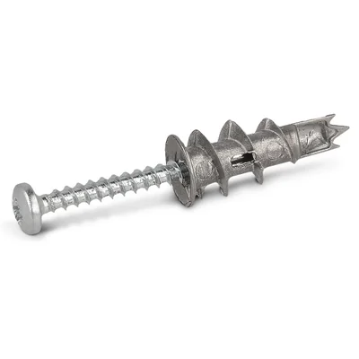 Kołek do gipsokartonu DRIVA-02 z wkrętem 4,5x32 mm