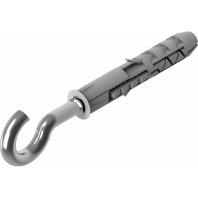 Kołek hakowy rozporowy otwarty ocynkowany średnica 8mm długość 4,5mm gwint 4,5mm